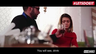 LETSDOEIT - Сексуальна шлюха Лара Уест смокче та трахається з розбивпим серцем татом